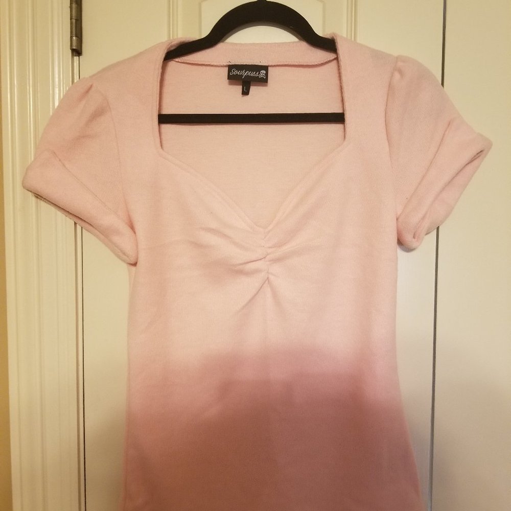 Sourpuss Sugar Top Light Pink